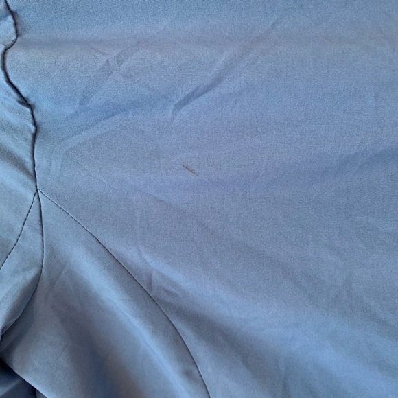 Wet seal ruched blue blazer top SZ small - Picture 6 of 7